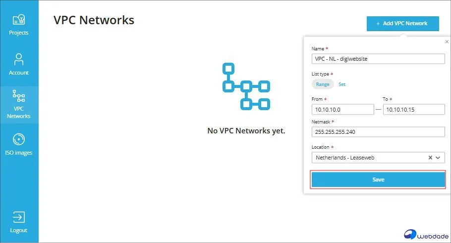 راهاندازی VPC