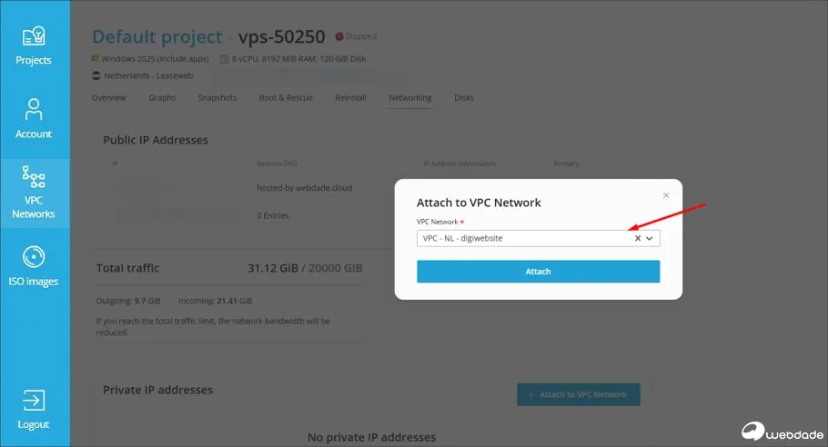 راهاندازی VPC