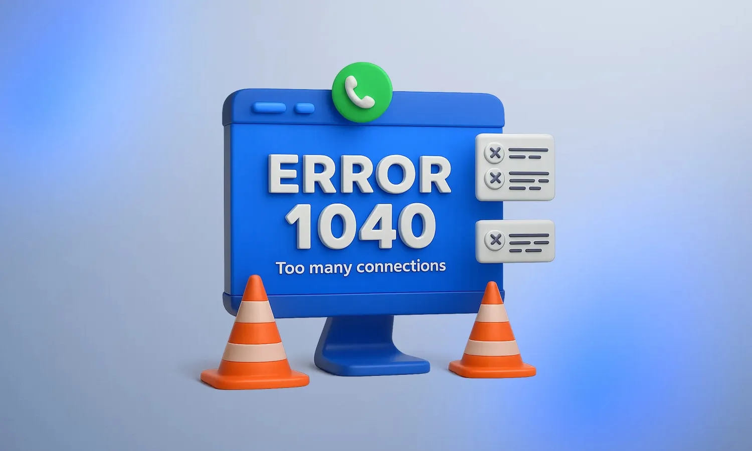 رفع خطای Too many connections