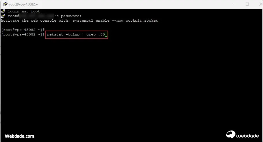 خطا در start کردن سرویس httpd