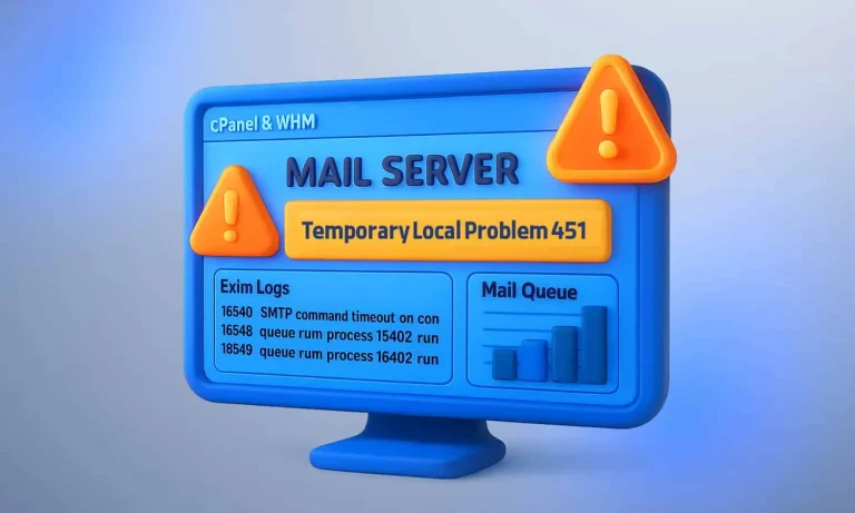 خطای 451 Temporary Local Problem