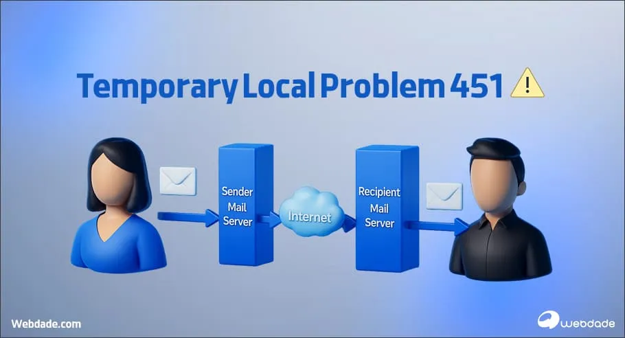 خطای 451 ایمیل