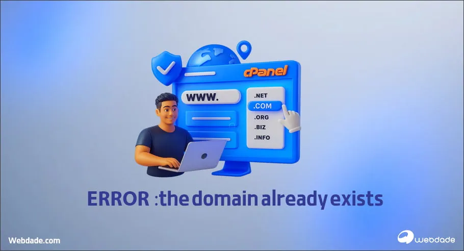 علت خطای Domain already exists