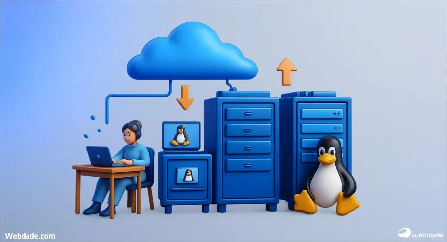 انتخاب OS سرور مجازی