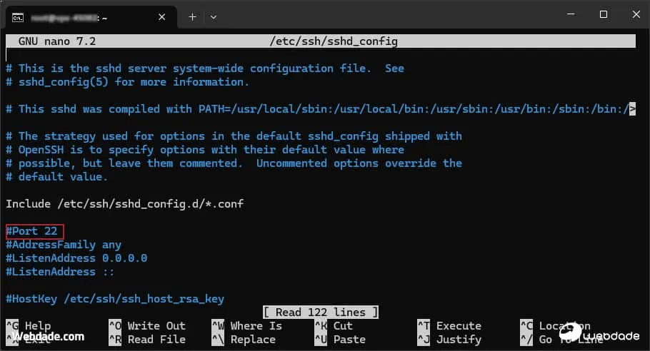 تغییر پورت SSH در سرور مجازی