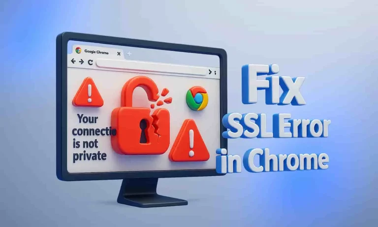 رفع خطای SSL در Chrome