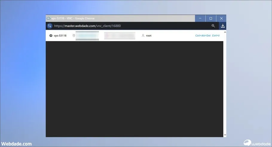 دسترسی VNC سرور