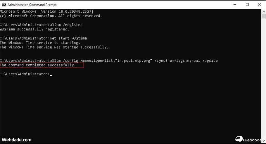 تنظیم ساعت سرور بورس