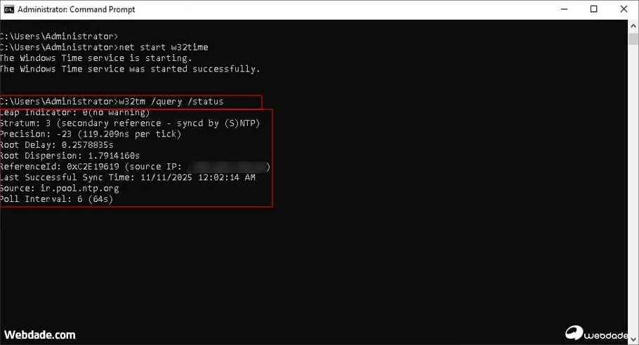 همگام سازی ساعت کارگزاری