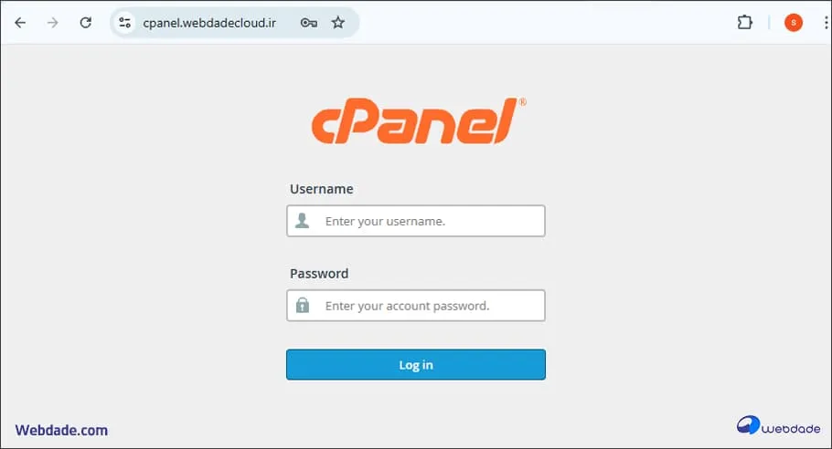 تغییر زبان cPanel