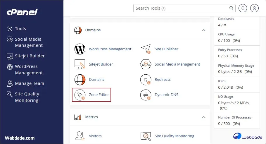 نحوه اتصال هاست دانلود به وردپرس