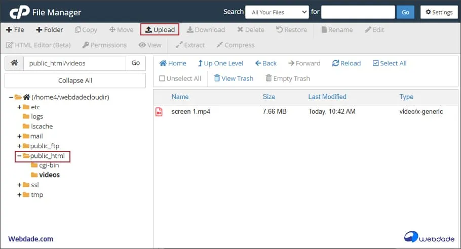 اتصال هاست دانلود به وردپرس
