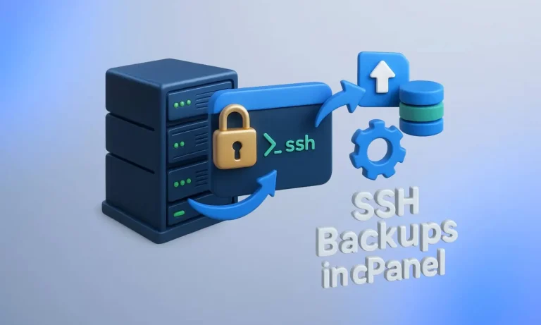 Backup گیری از طریق ssh