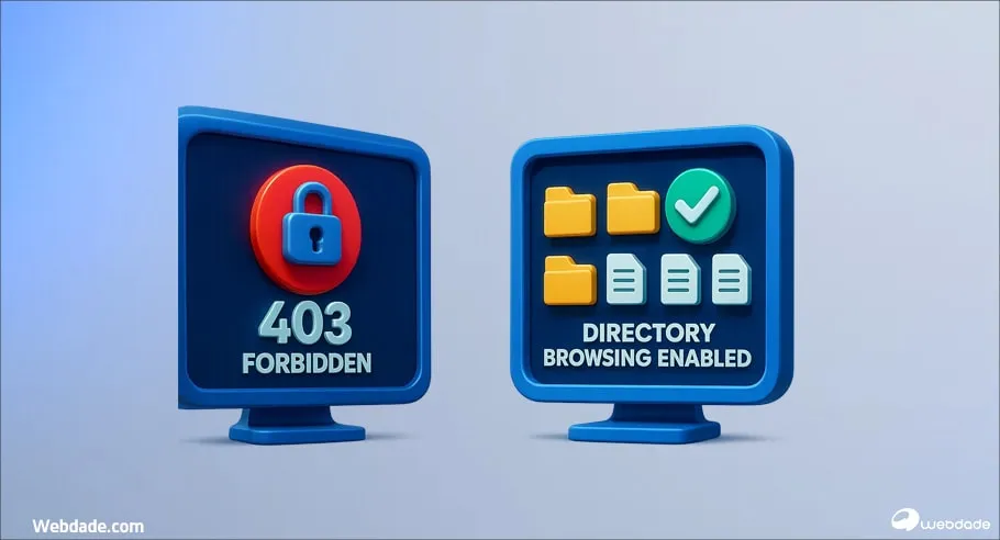 فعال سازی directory browsing برای ویندوز