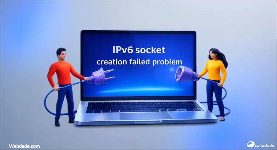 مشکل IPv6 socket creation failed