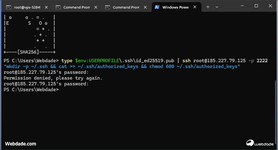 اتصال به سرور با SSH