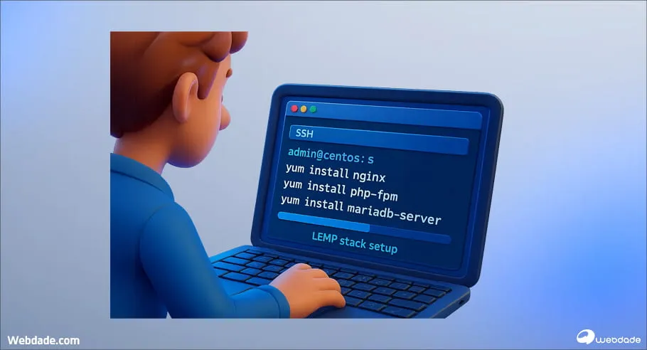 نصب و پیکربندی LEMP Stack در CentOS