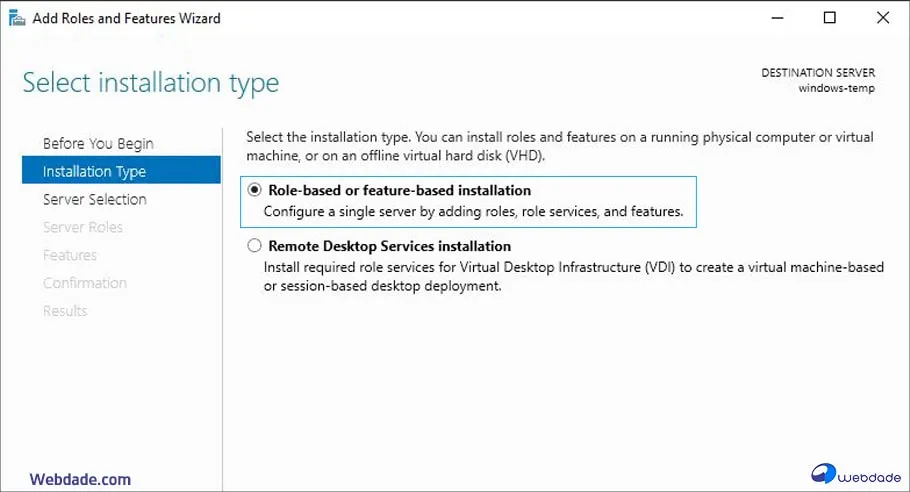 راه اندازی وب سرور در ویندوز