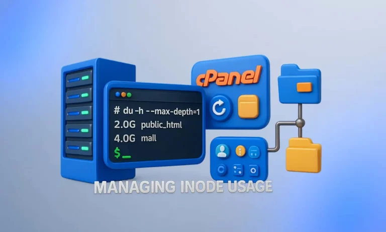 مدیریت مصرف Inode