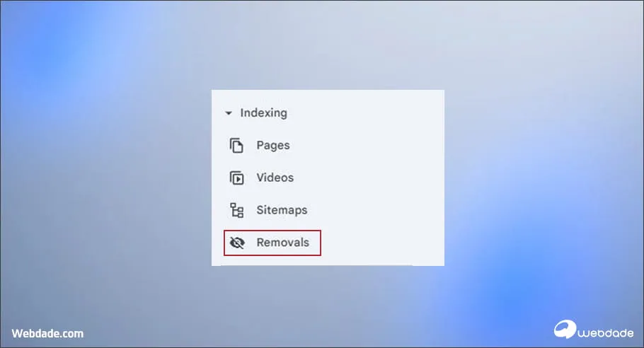 حذف صفحه از ایندکس گوگل
