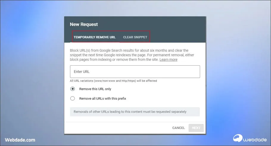 noindex کردن صفحات سایت