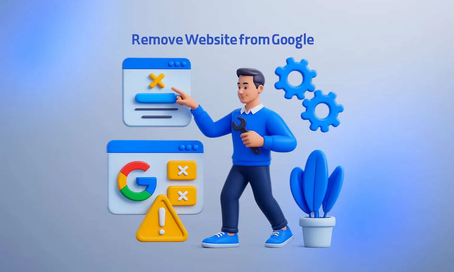 روش های جذاب حذف یک وب سایت از گوگل