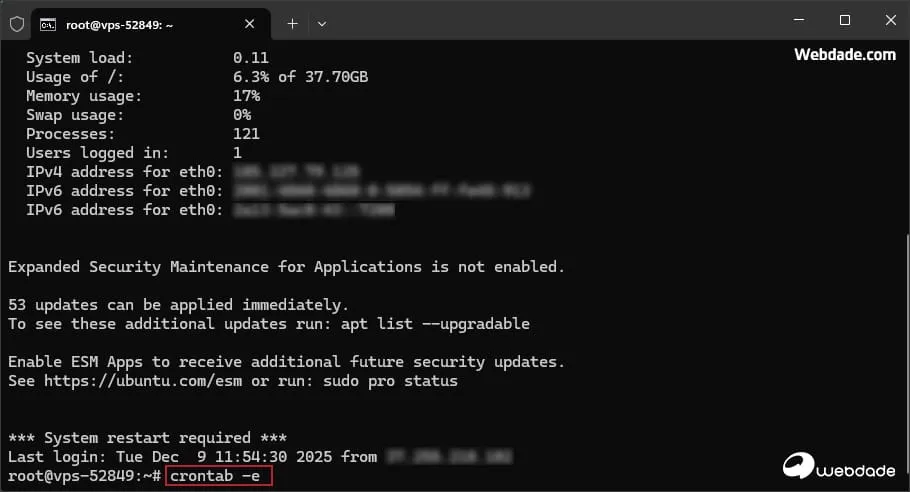 تنظیم کرون جاب