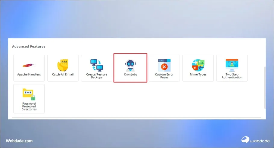 تنظیم کرون جاب در دایرکت ادمین
