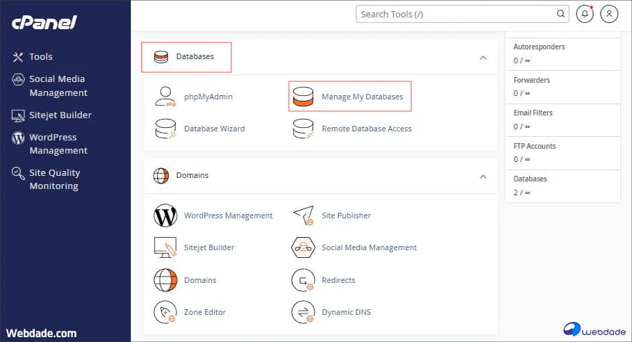 حجم 0MB دیتابیس حجم 0MB دیتابیس