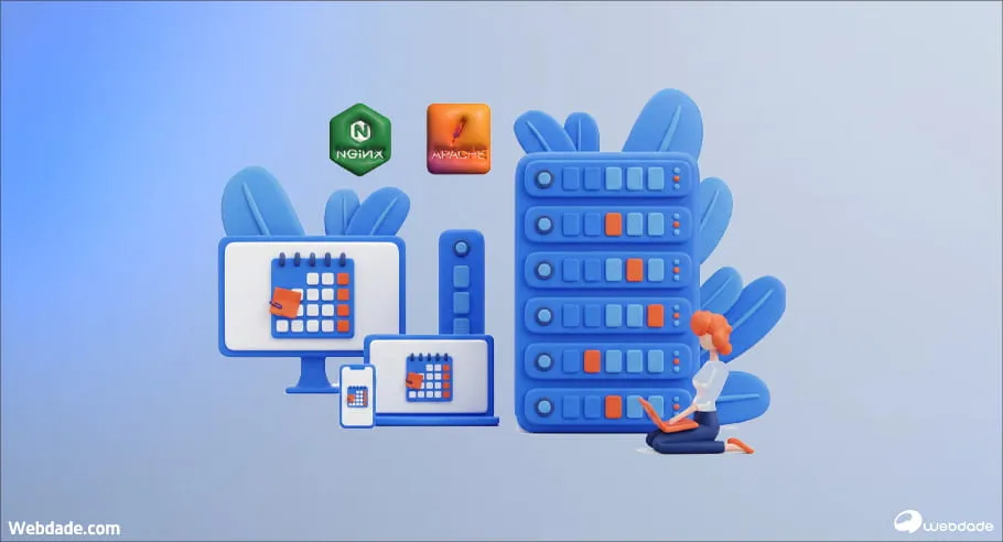 نصب Nginx و Apache در دایرکتادمین