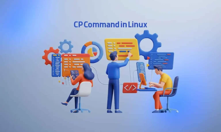 دستور cp در لینوکس