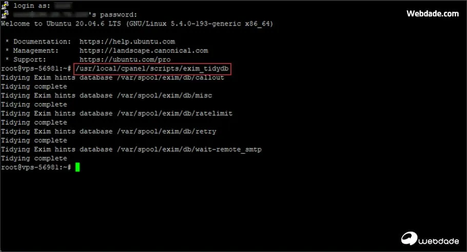 رفع خطا retry time not reached در سیپنل