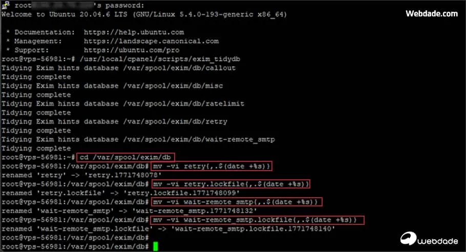 مشکل ارسال ایمیل در سی پنل