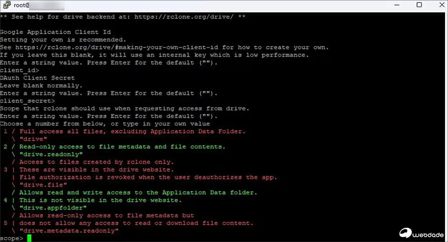 بکاپ گیری از سایت