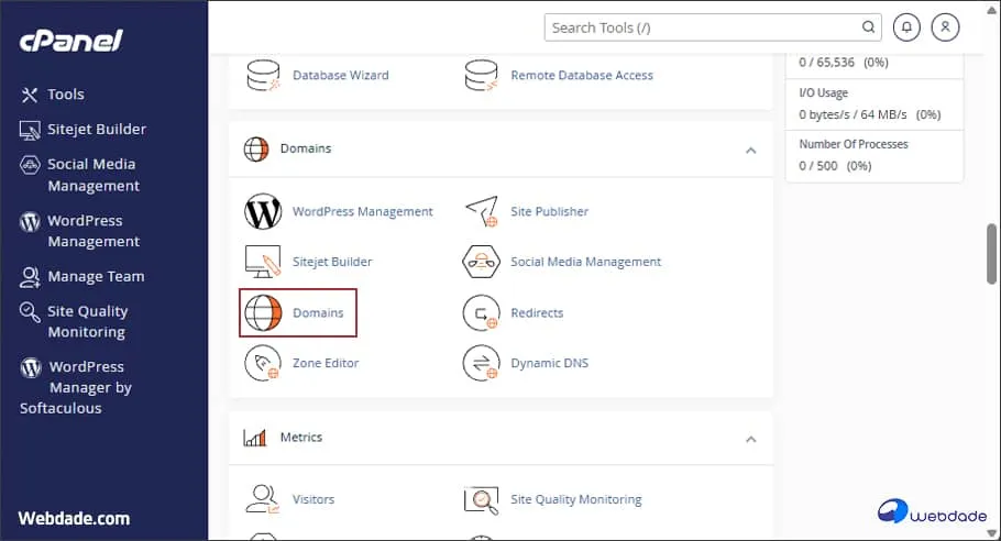 فعال سازی Wildcard در سی پنل