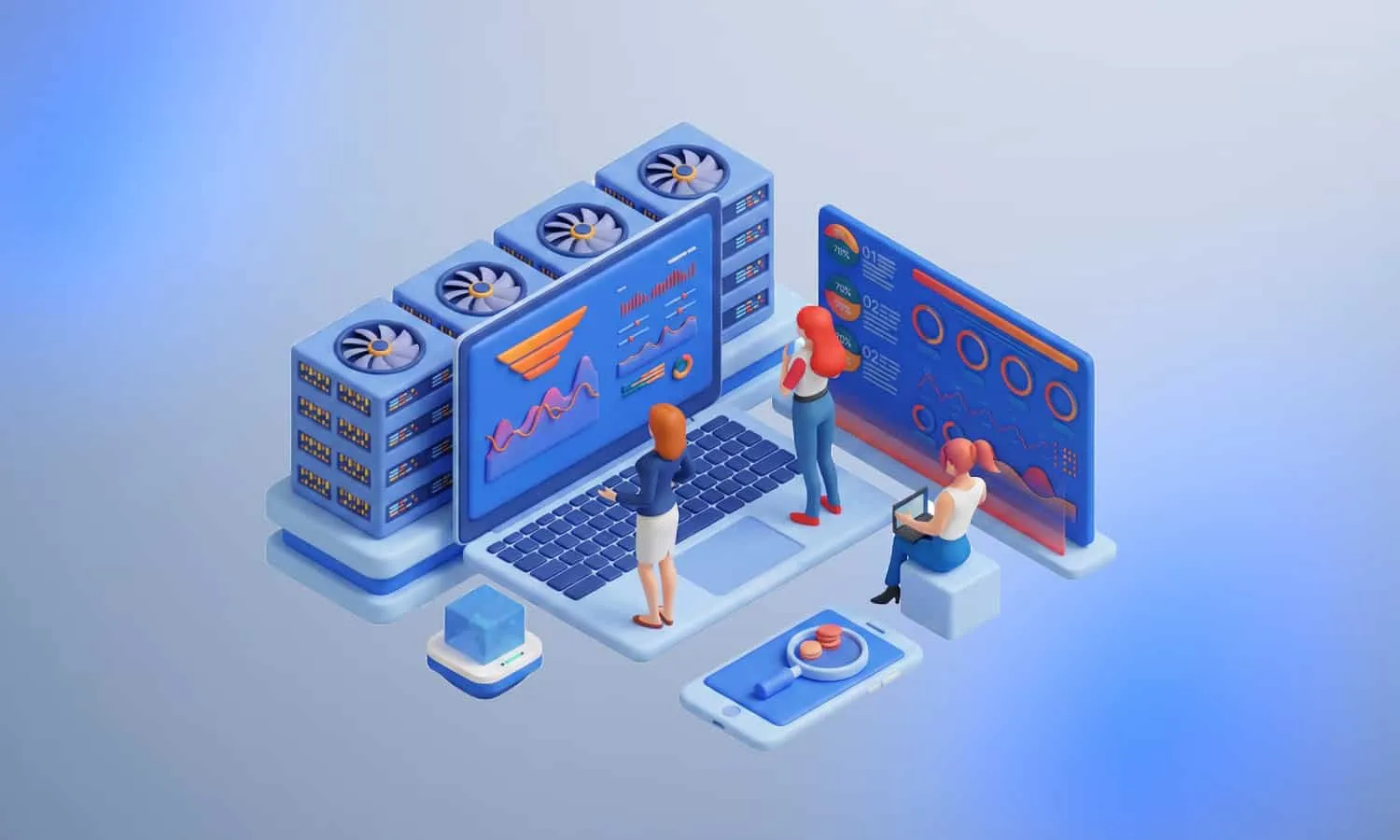 آموزش جامع مانیتورینگ هوشمند سرور مجازی (VPS) با ابزارهای Netdata و Glances