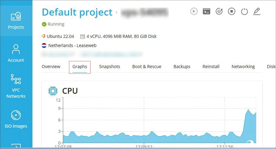 مانیتورینگ سرور مجازی