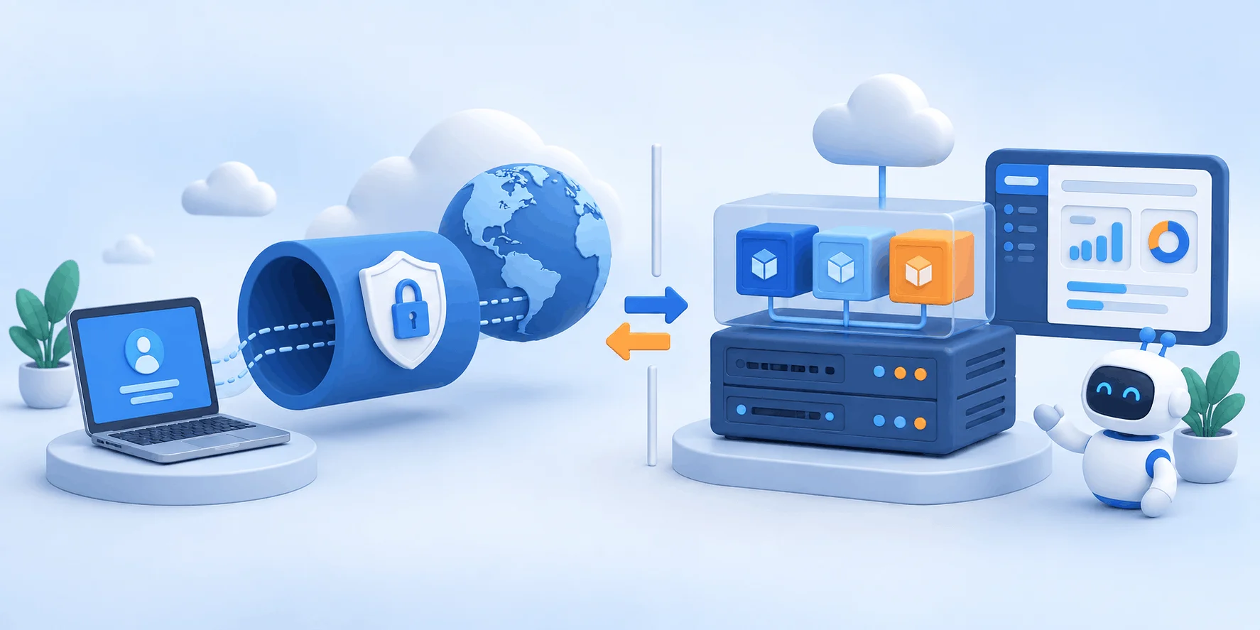 تفاوت VPN و VPS؛ VPN تونل امن ترافیک و VPS سرور مجازی برای میزبانی تفاوت VPN و VPS؛ VPN تونل امن ترافیک و VPS سرور مجازی برای میزبانی