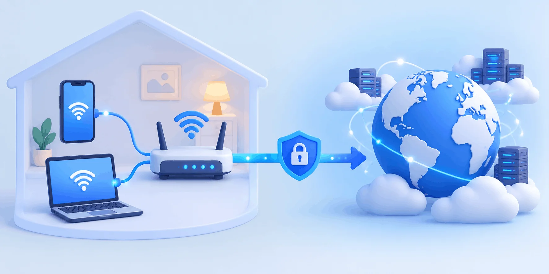 نمودار تفاوت آدرس IP محلی و عمومی برای تغییر آدرس IP در گوشی و کامپیوتر نمودار تفاوت آدرس IP محلی و عمومی برای تغییر آدرس IP در گوشی و کامپیوتر
