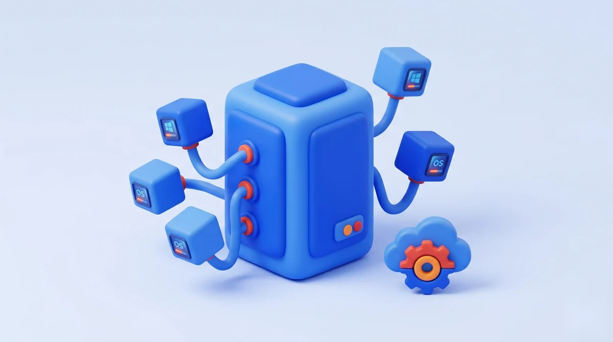 مجازی سازی چیست؟ انواع و کاربرد Virtualization 2026