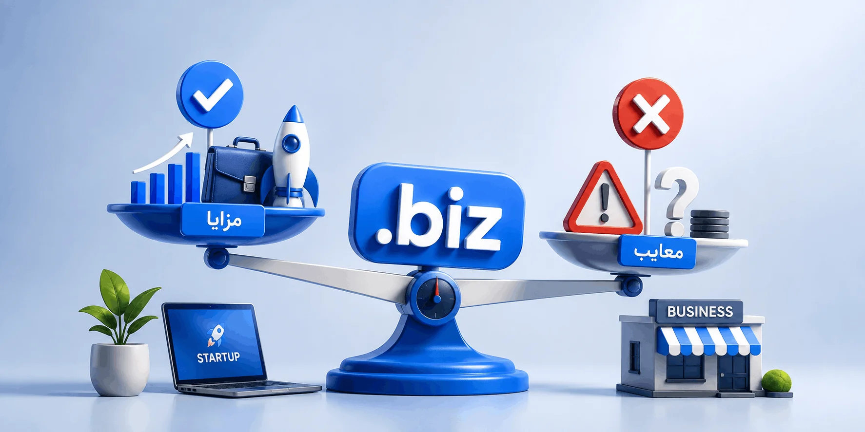 مقایسه مزایا و معایب دامنه biz برای استارتاپ و کسبوکار ChatGPT Image Aug 16 2026 09 44 39 AM 1 دامنه biz چیست؟ مقایسه و راهنمای ثبت 2026