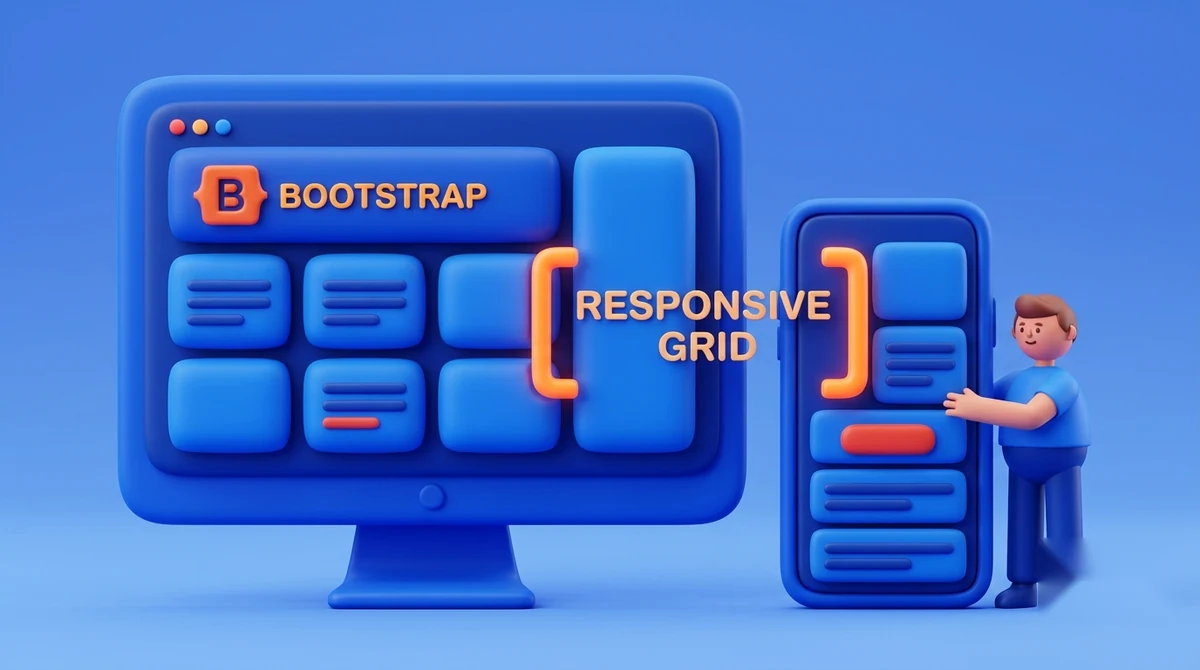 بوت استرپ چیست؟ راهنمای کامل Bootstrap 2026