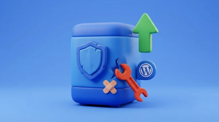 بازیابی وردپرس پس از حمله DDoS؛ رندر سه‌بعدی ترمیم سرور