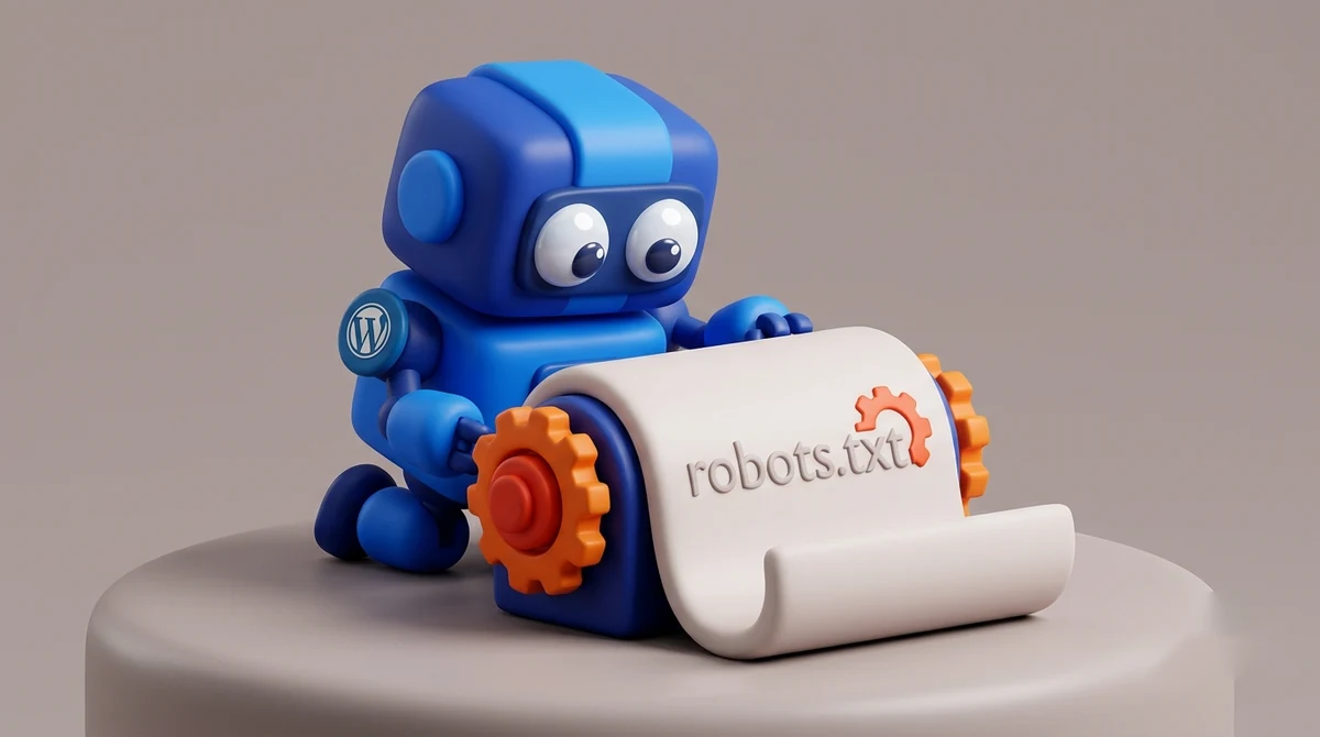 فایل robots.txt در وردپرس؛ رندر سهبعدی ربات و فایل متنی