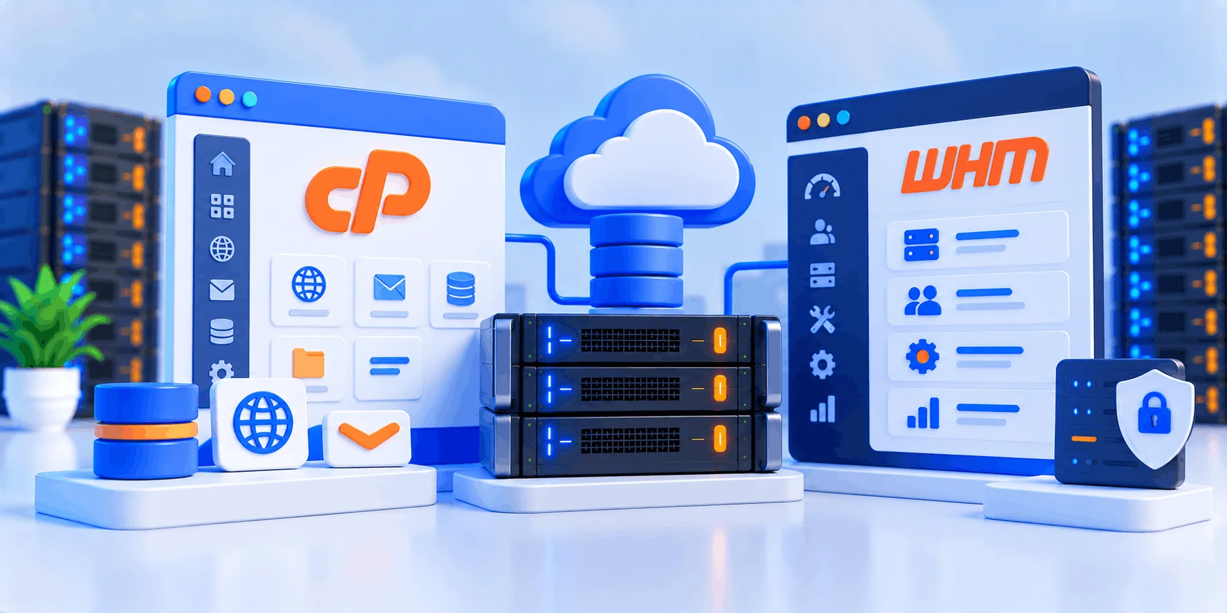 سی پنل چیست؟ آشنایی با cPanel و WHM برای سرور در 2026