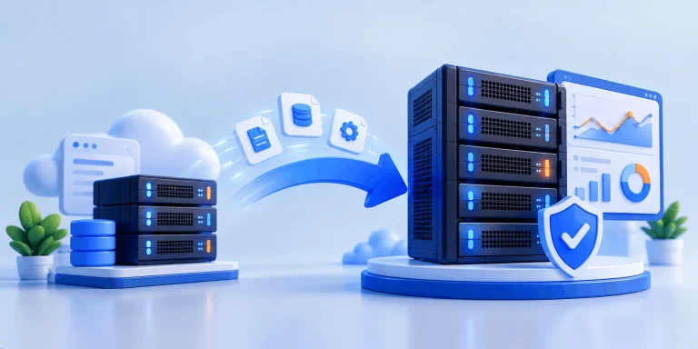 Cloud Migration with Secure Scaling 1 مهاجرت به سرور اختصاصی بدون قطعی؛ راهنمای 2026