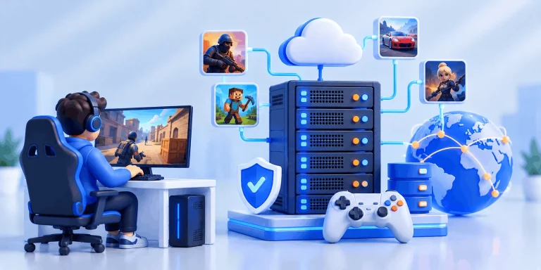 Global Gaming Server Network 1 سرور اختصاصی گیم؛ راهنمای راه‌اندازی سرور بازی در 2026