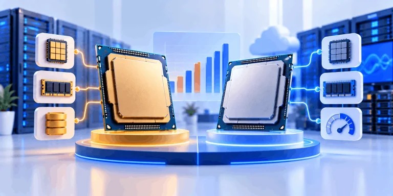 Gold vs Silver CPU Performance Comparison Xeon Gold یا Silver؛ مقایسه و انتخاب پردازنده سرور 2026