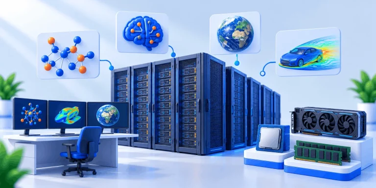 High Performance Computing Innovation Hub 1 سرور محاسباتی (HPC) چیست؟ کاربرد و سخت‌افزار در 2026