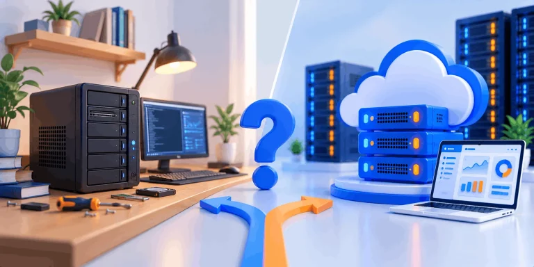 Home Server or Cloud سرور خانگی بسازیم یا سرور اجاره کنیم؟ راهنمای 2026